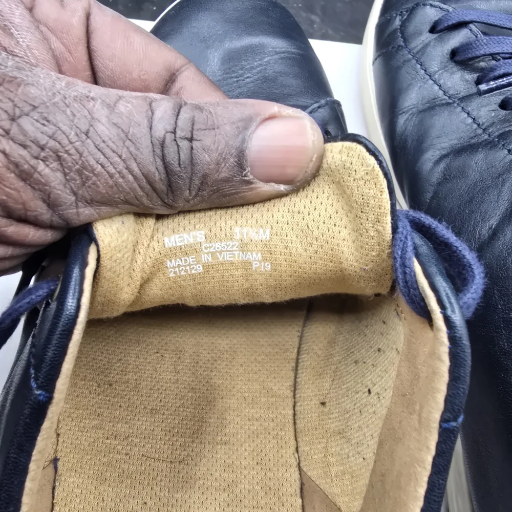 Cole Haan Navy Blue‎ Leather Sneakers